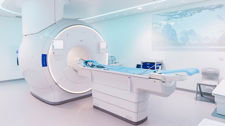 CT scan machine